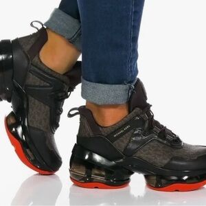 Michael Kors Women's Olympia Trainer Logo
Lace-Up Sneakers